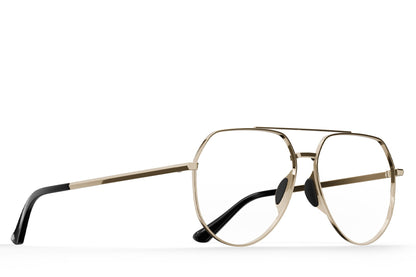 Tangle Free Aviator Hex Rx - Gold